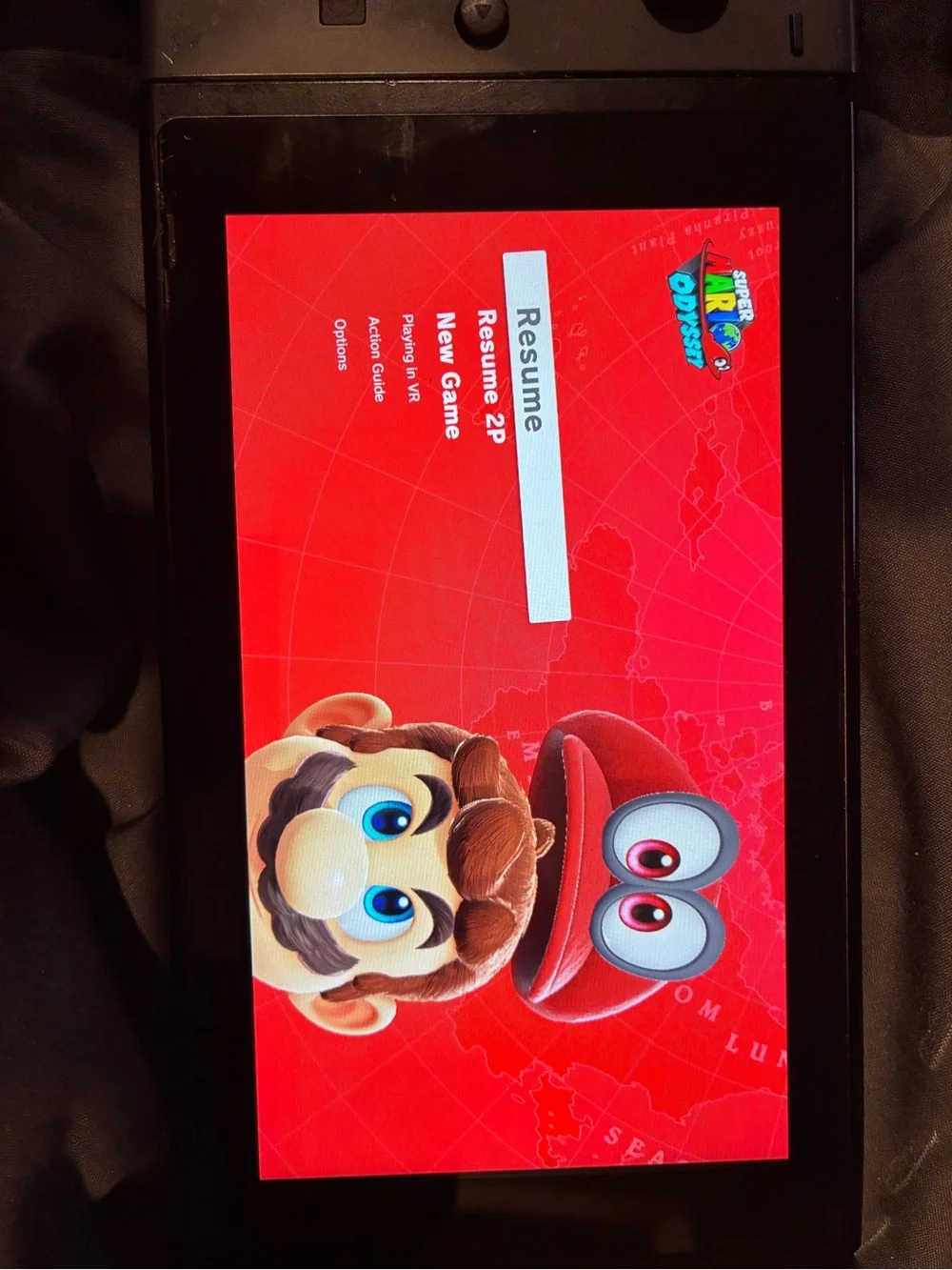 Nintendo Switch - Black Console Back